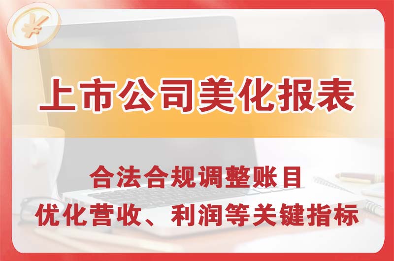 道里上市公司美化报表
